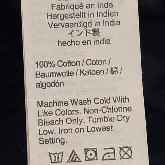 J Crew Skirt Cotton Voile Beach Coverup Side Slits Semi Sheer Elastic Waist M - Picture 7 of 9